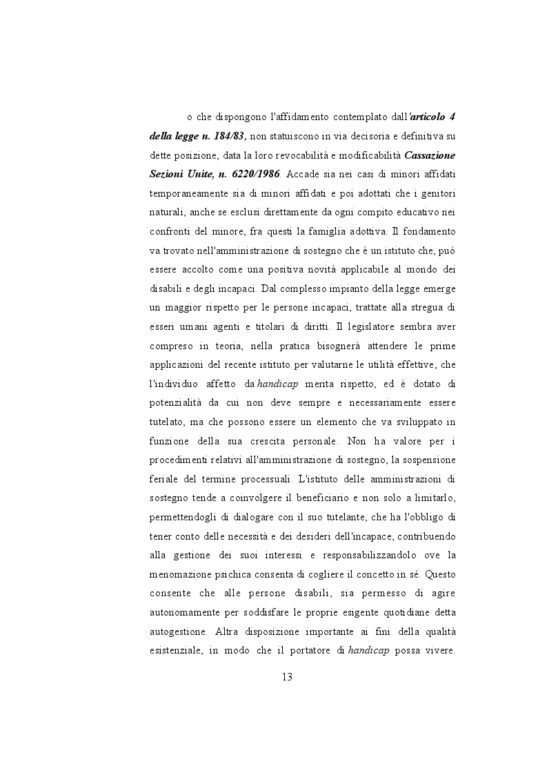 Estratto dalla tesi: Le adozioni nel diritto di famiglia: Profilo giuridico-fiscale, commerciale.