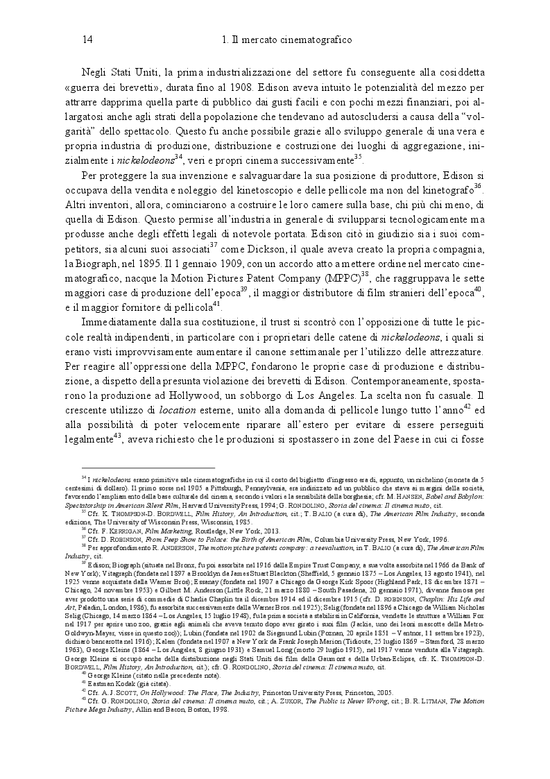 Estratto dalla tesi: Integrated Marketing Communications nel mercato cinematografico: il caso The Walt Disney Company