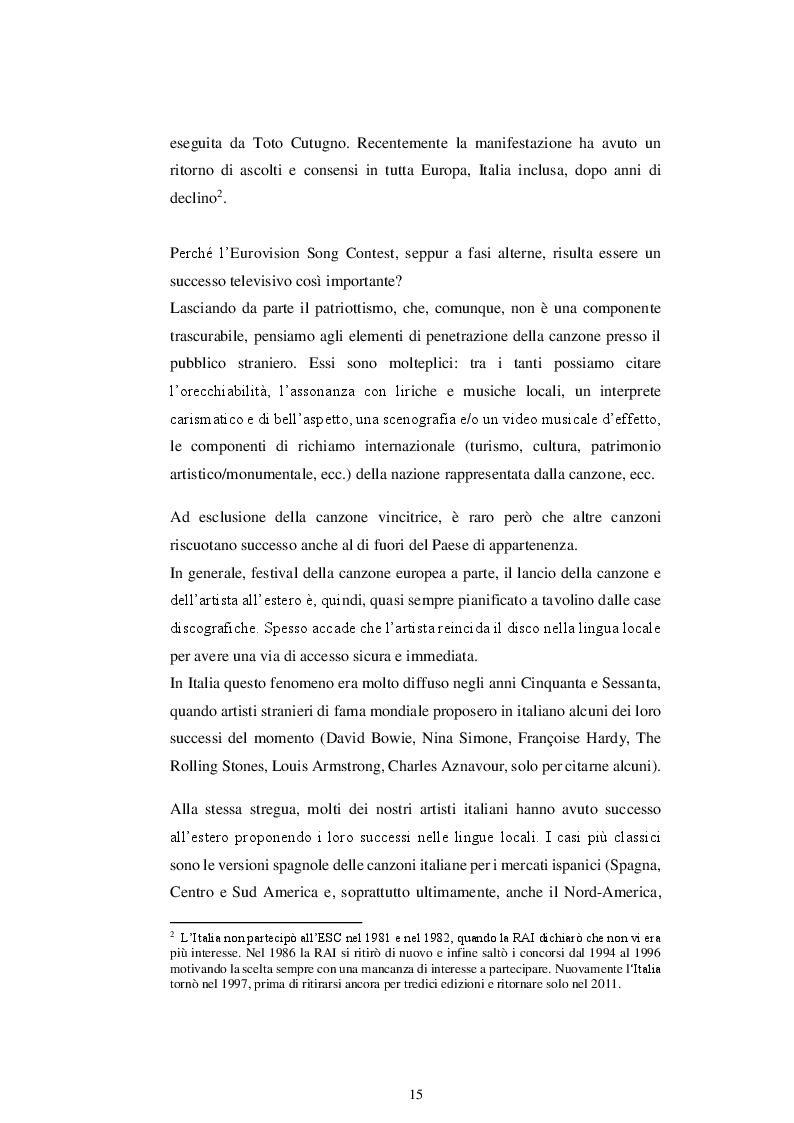 Estratto dalla tesi: La musica nell'intercultura e la canzone nella glottodidattica: il caso di Alice (Carla Bissi) negli anni Ottanta e la diffusione della lingua italiana all'estero attraverso musica e canzoni