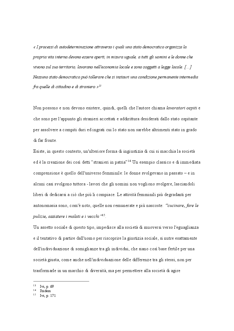 Estratto dalla tesi: Giustizia Sociale in Michael Walzer: Norme Sociali e Responsabilità Individuale