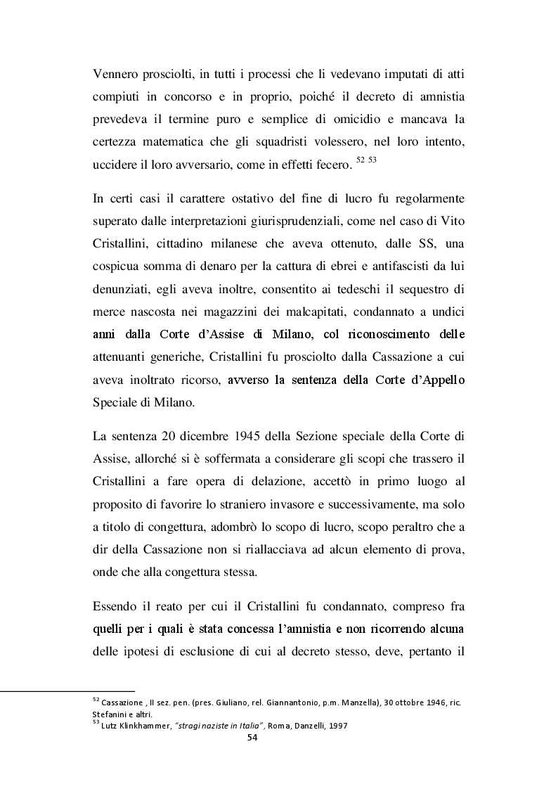 Estratto dalla tesi: Amnistia Togliatti