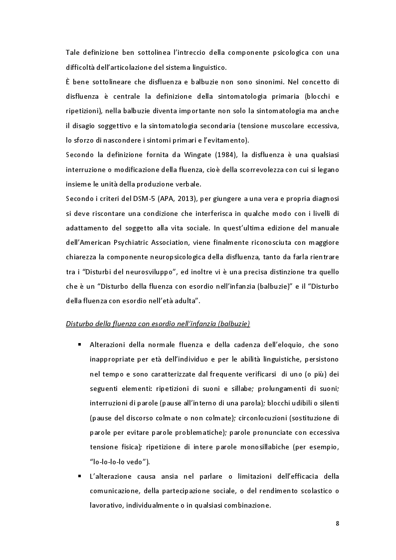 Anteprima della tesi: ''Parole in trappola'' - scacco alla balbuzie con l'approccio gestaltico ed analitico transazionale, Pagina 5