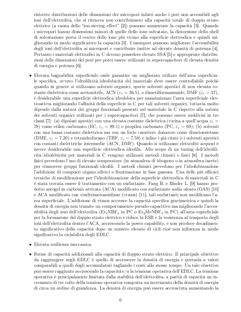 Anteprima della tesi: Impatto dei parametri strutturali e chimici sulle proprietà capacitive di nanotubi di carbonio, Pagina 3