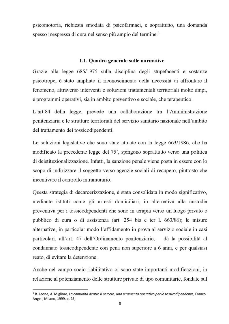 Anteprima della tesi: Percorsi verso la dipendenza da sostanze, Pagina 6
