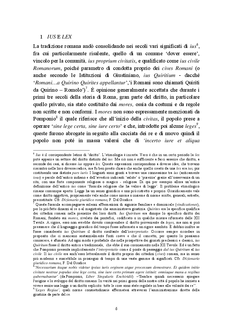 Anteprima della tesi: Fictio iuris, Pagina 6