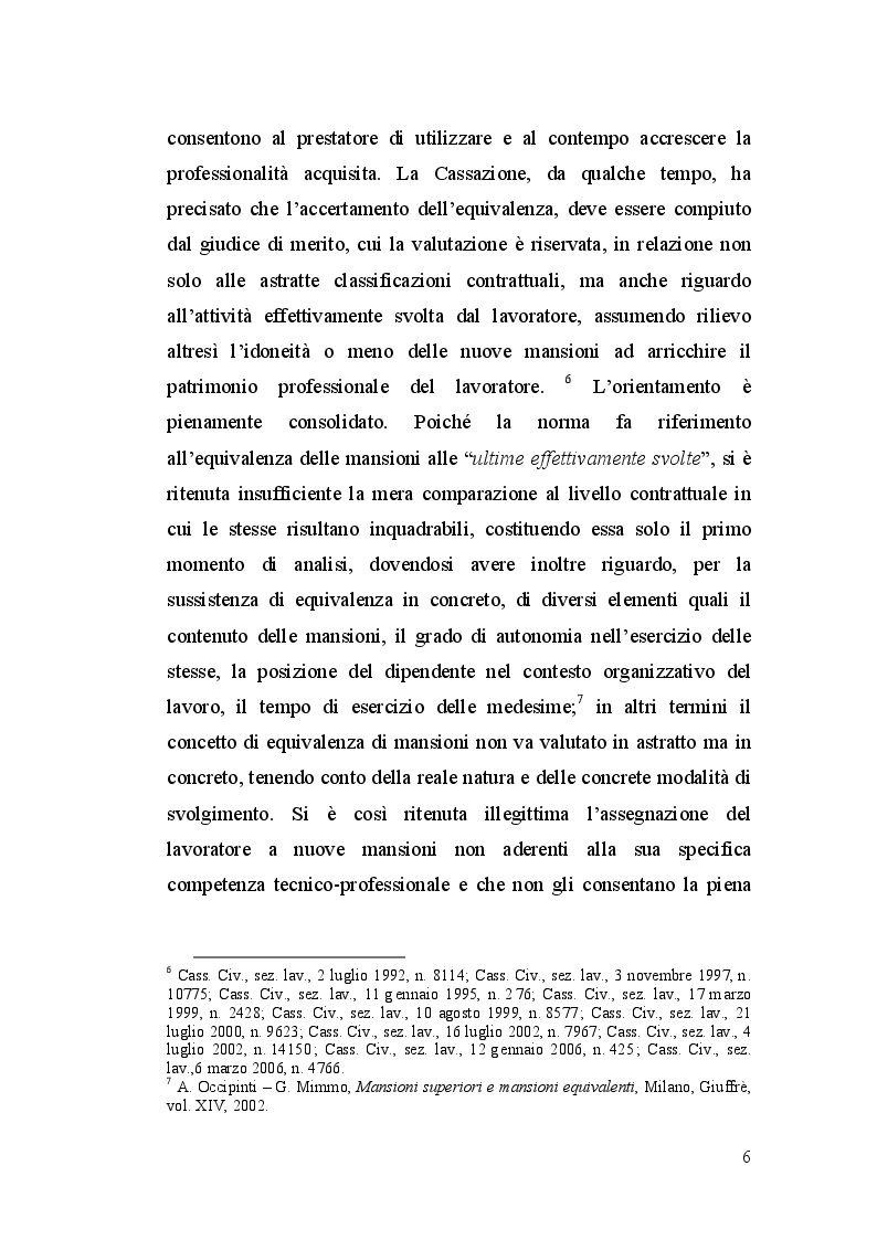 Anteprima della tesi: La dequalificazione professionale, Pagina 5