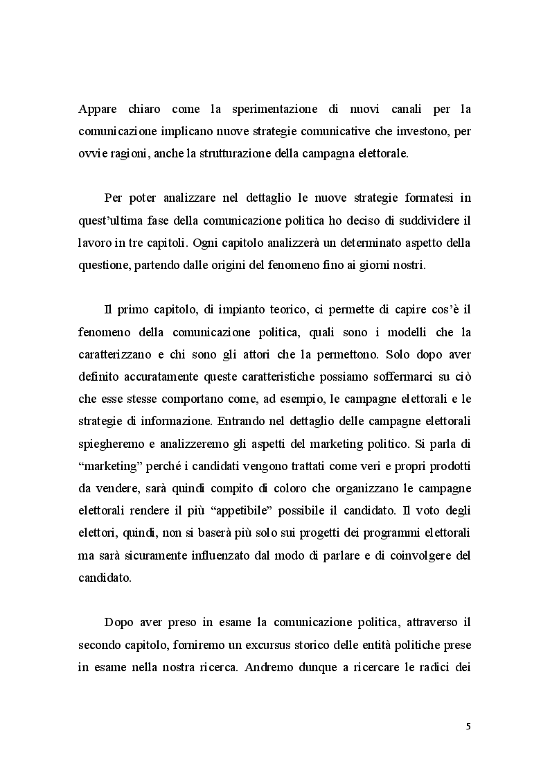 Anteprima della tesi: La comunicazione politica: PD e M5S. Un confronto tra i tweet di Renzi e di Di Maio (2014-2016), Pagina 3