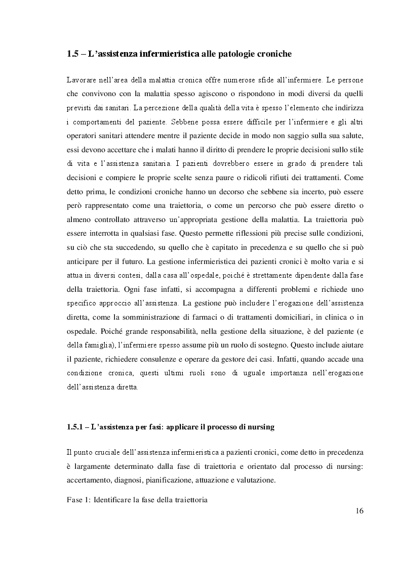 Anteprima della tesi: Chronic Care Model: un approccio assistenziale integrato, Pagina 6