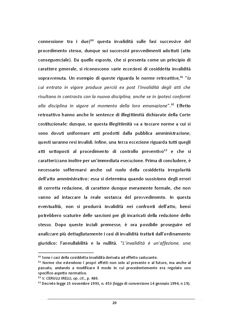 Estratto dalla tesi: L’Atto Amministrativo: Vizi e Rimedi