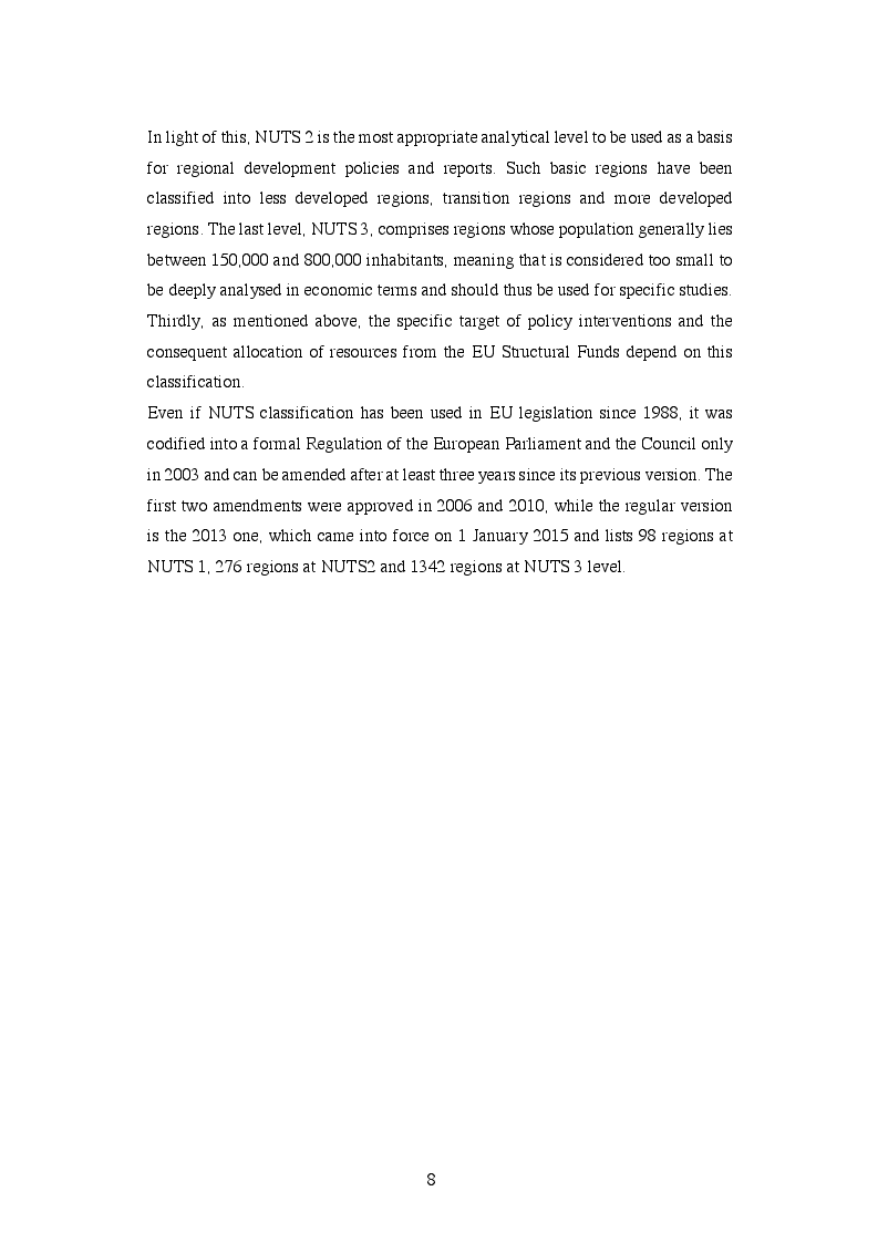 Anteprima della tesi: EU Cohesion Policy and new convergence clubs, Pagina 6