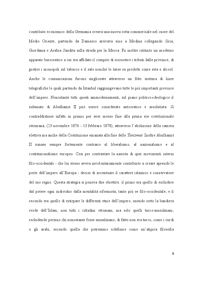 Anteprima della tesi: Storia della Turchia tra laicismo e islamizzazione, Pagina 6