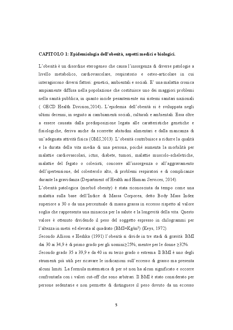 Anteprima della tesi: Weight bias e stigma nell’obesità: aspetti psicologici e ambiti d’intervento, Pagina 3