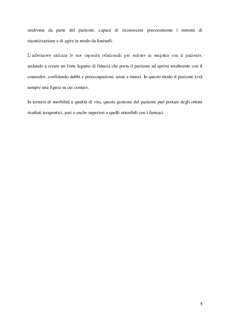 Anteprima della tesi: Il ruolo dell'infermiere counselor nello scompenso cardiaco, Pagina 4