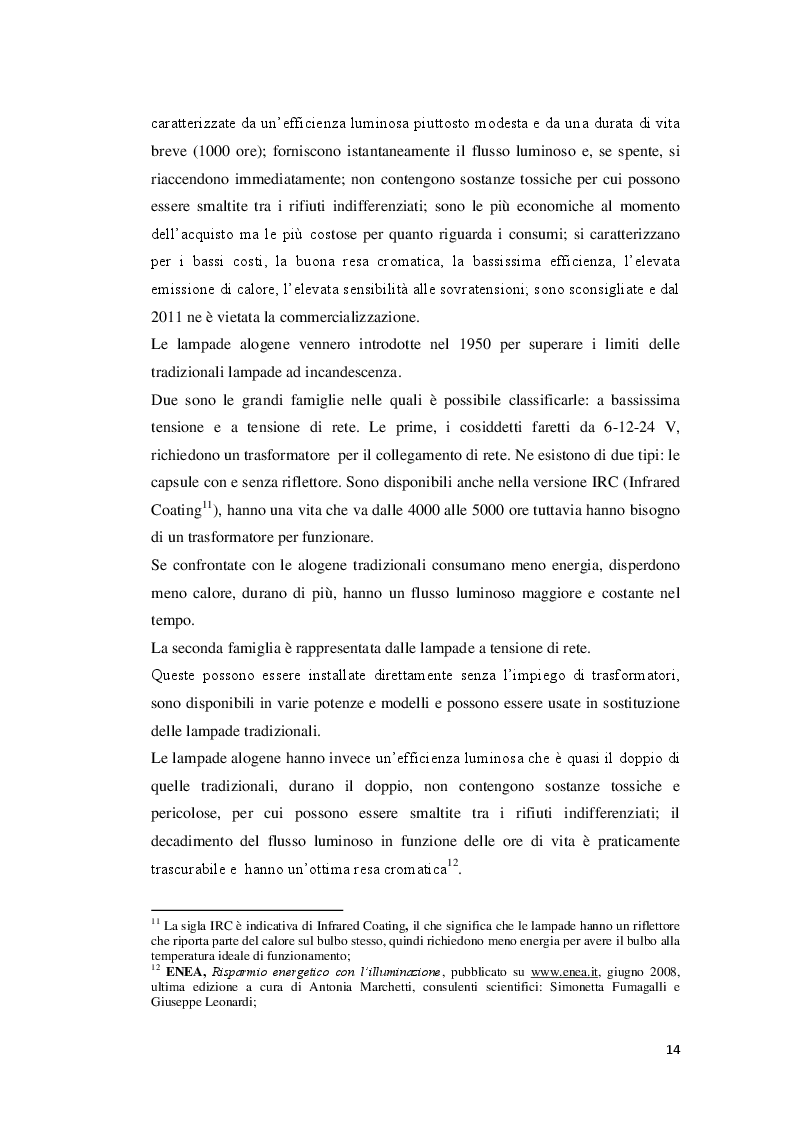 Estratto dalla tesi: Strumenti e tecniche per il risparmio energetico nell'edilizia civile