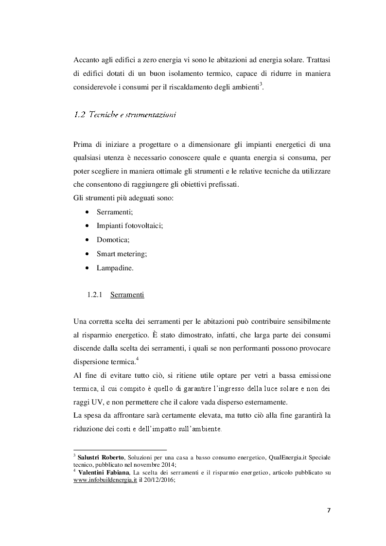 Anteprima della tesi: Strumenti e tecniche per il risparmio energetico nell'edilizia civile, Pagina 5
