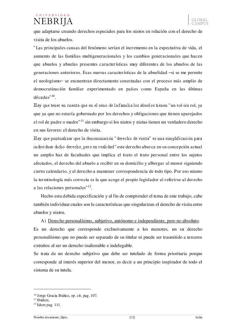 Estratto dalla tesi: El derecho de visita de los abuelos con sus nietos