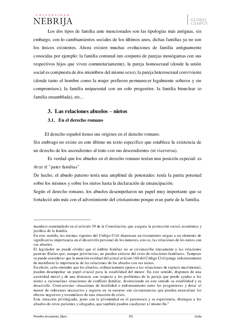 Anteprima della tesi: El derecho de visita de los abuelos con sus nietos, Pagina 6