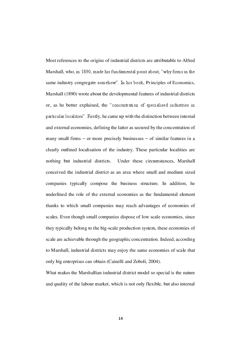 Anteprima della tesi: Rise and fall of the musical instruments district. A focus on the Marches and its district, Pagina 7