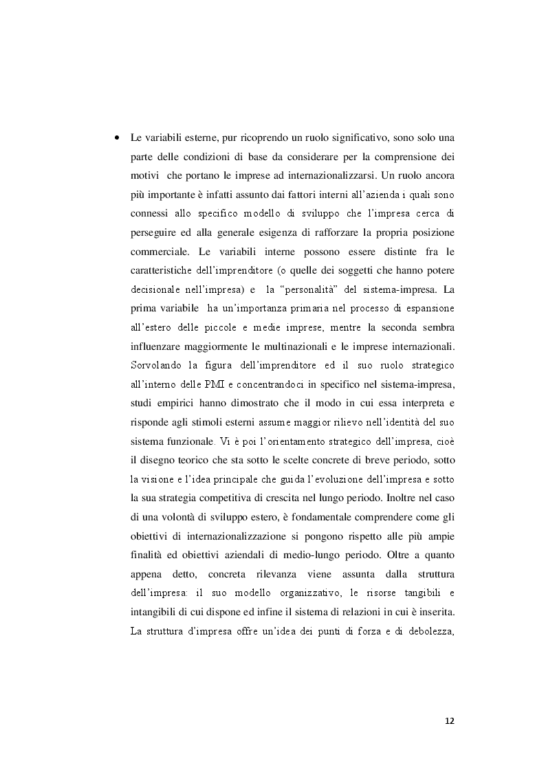 Estratto dalla tesi: Modelli e strategie di internazionalizzazione: il caso Angelini Acraf S.p.A