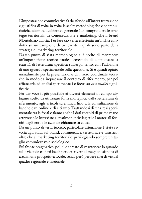 Anteprima della tesi: Strategie di comunicazione e marketing per Montalcino e il suo Brunello, Pagina 3