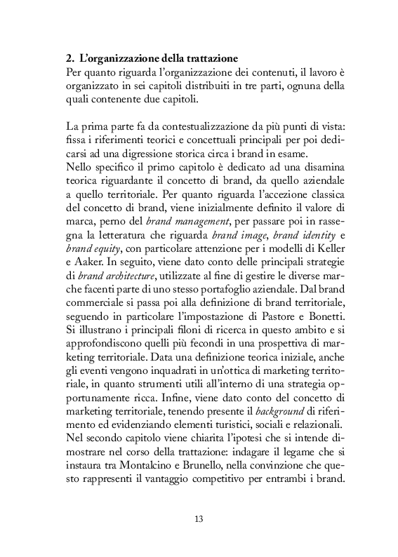 Anteprima della tesi: Strategie di comunicazione e marketing per Montalcino e il suo Brunello, Pagina 4