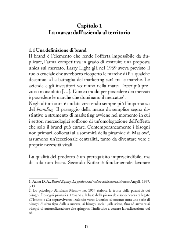 Anteprima della tesi: Strategie di comunicazione e marketing per Montalcino e il suo Brunello, Pagina 7