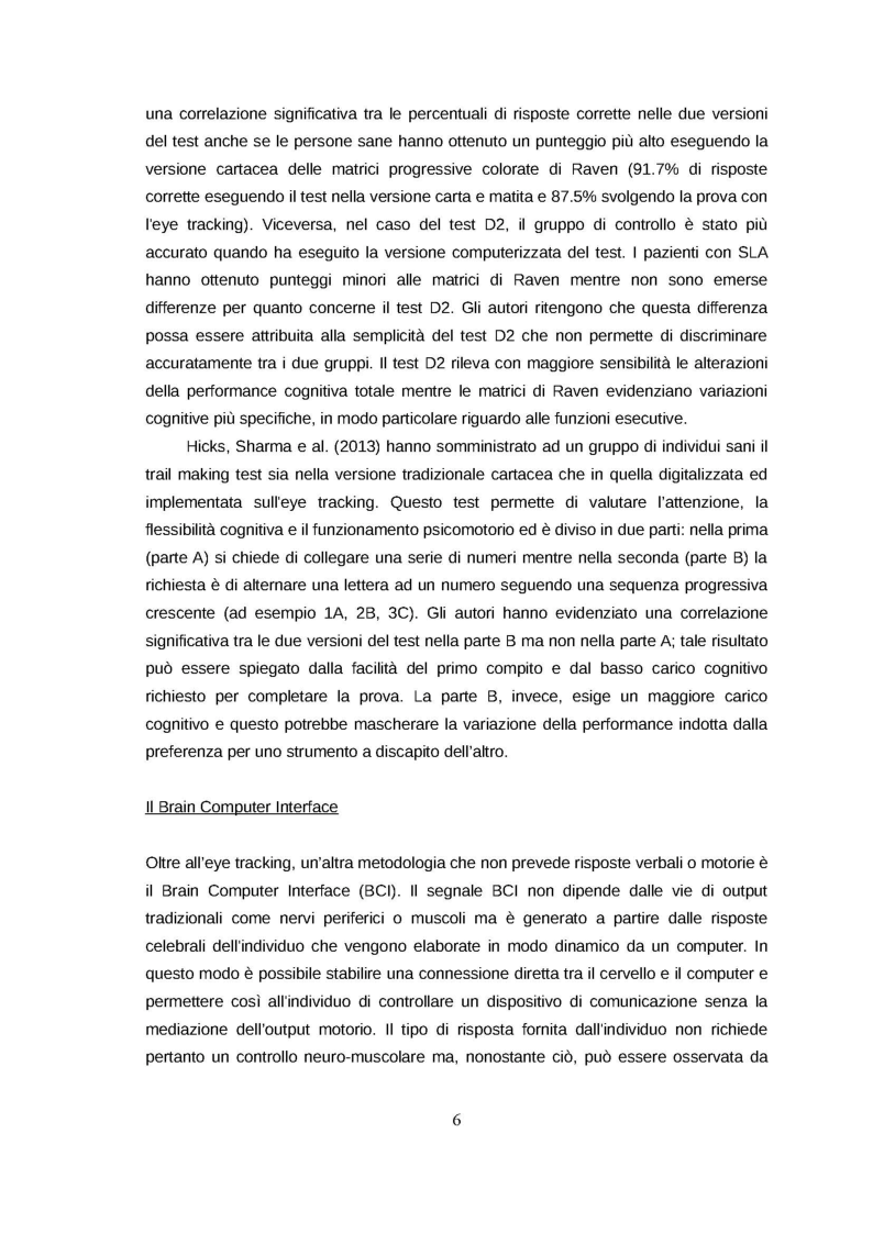 Anteprima della tesi: Analizzare la performance cognitiva mediante la metodologia del mouse tracking: uno studio preliminare su un adattamento del test delle matrici di Raven in tre gruppi di partecipanti, Pagina 7
