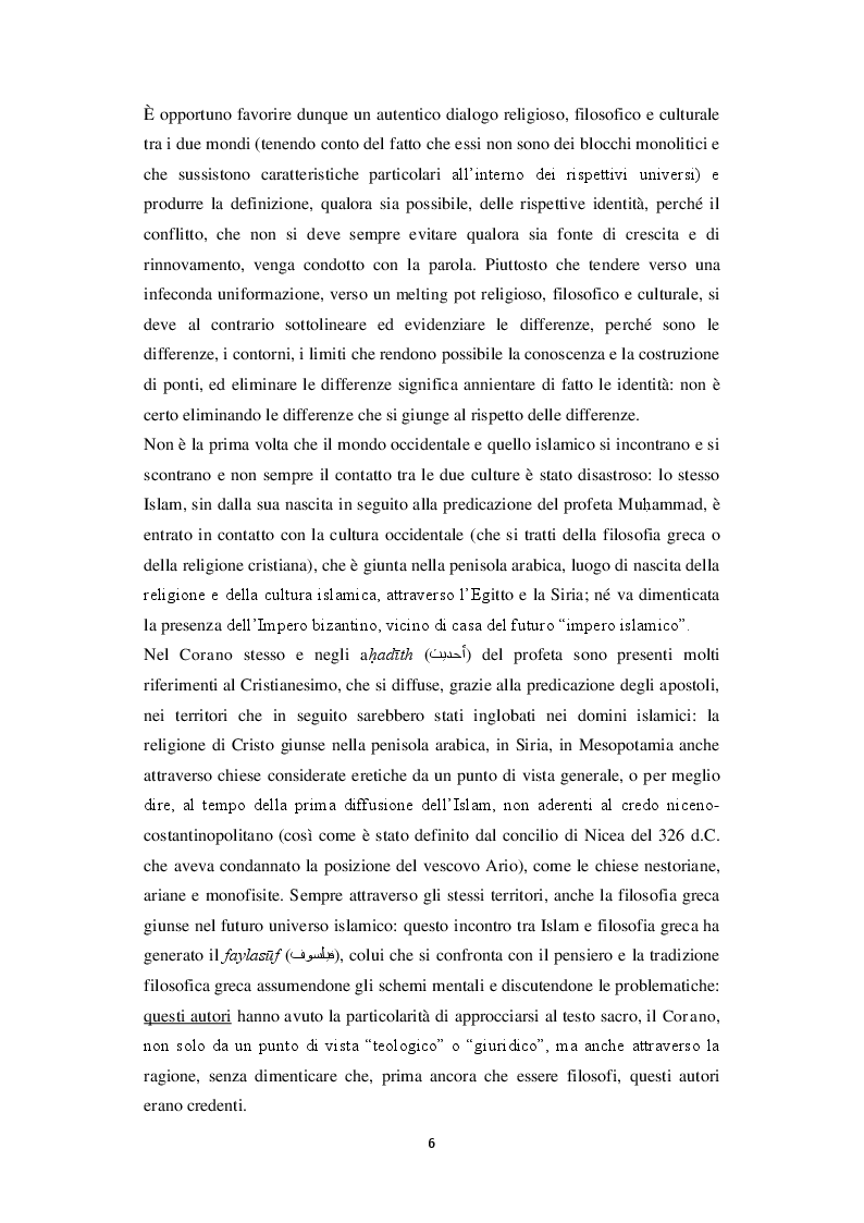 Anteprima della tesi: Unicità di Dio e Trinità nel pensiero islamico e cristiano: un dialogo possibile?, Pagina 3
