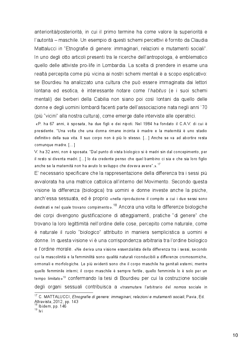 Estratto dalla tesi: Genere, Identità e Violenza: due autori post-stutturalisti a confronto e prospettive femministe