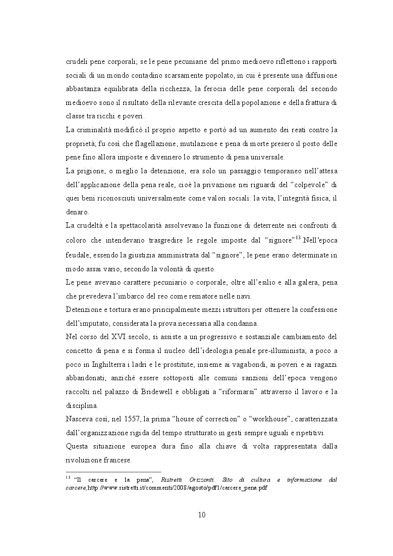 Estratto dalla tesi: Biblioteche carcerarie tra cultura e reinserimento: la biblioteca della casa circondariale di Lecco