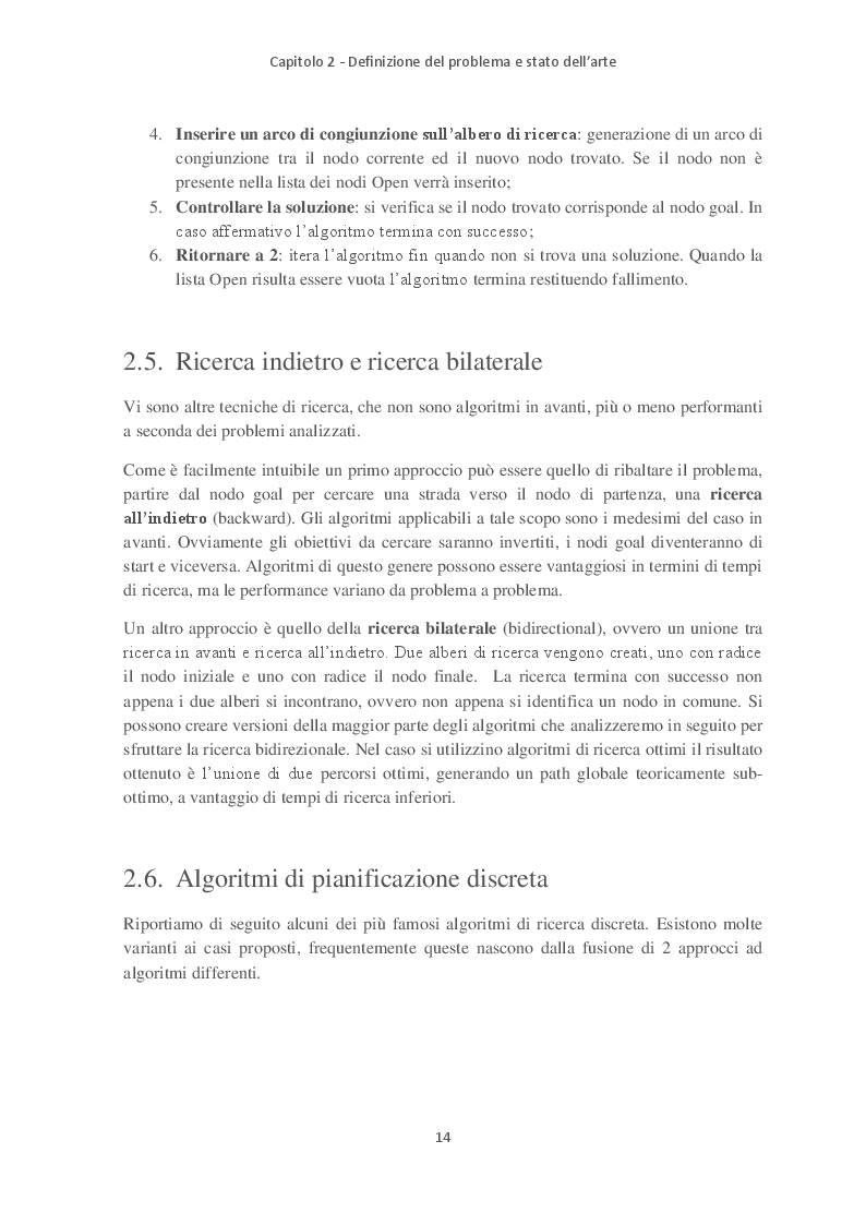 Anteprima della tesi: Path Planning e Sliding Autonomy per robotica mobile in applicazioni spaziali, Pagina 6