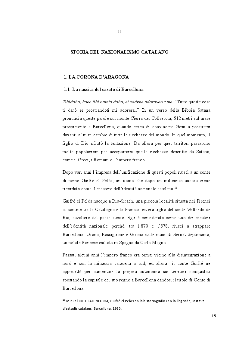 Anteprima della tesi: Catalogna: indipendenza possibile o sogno irrealizzabile?, Pagina 4
