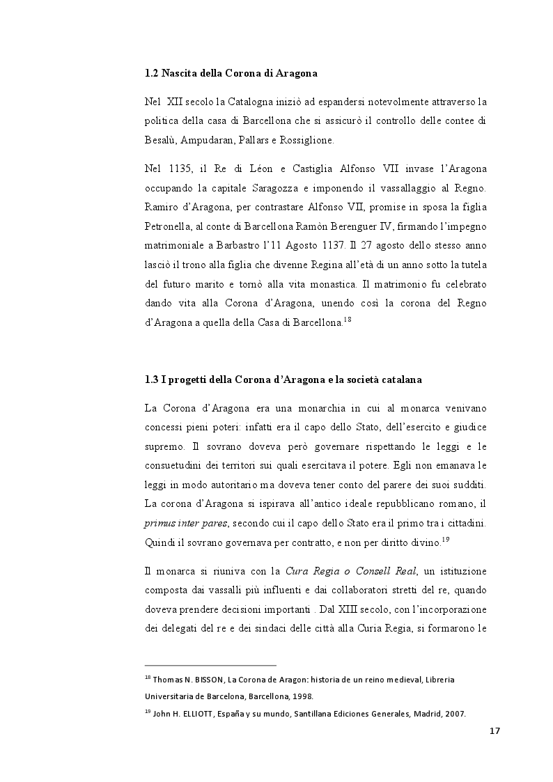 Anteprima della tesi: Catalogna: indipendenza possibile o sogno irrealizzabile?, Pagina 6