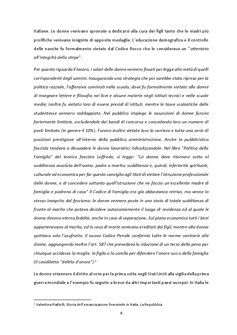 Anteprima della tesi: Gli stereotipi di genere nel mondo delle bambine, Pagina 5