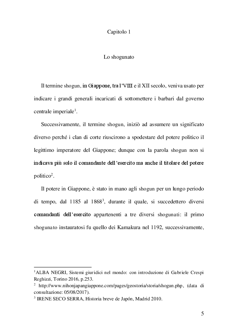 Anteprima della tesi: Il Giappone: dall'isolazionismo al ruolo di grande potenza, Pagina 4