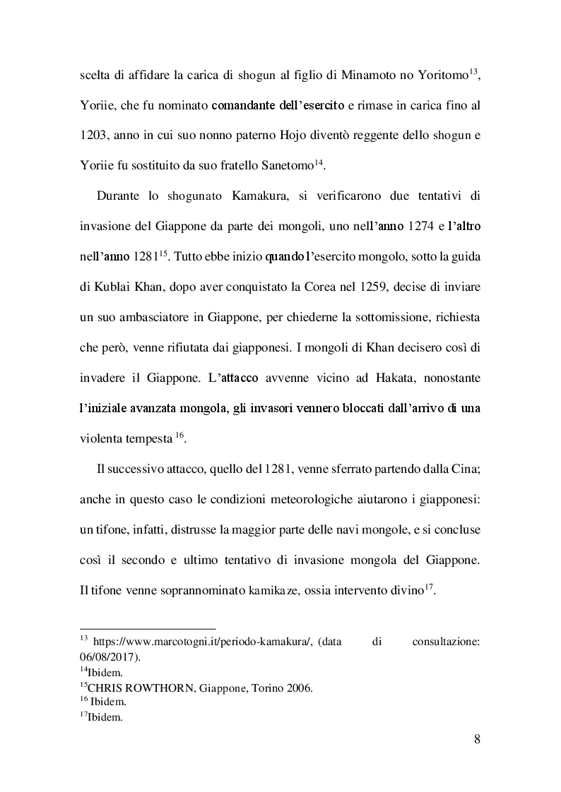 Anteprima della tesi: Il Giappone: dall'isolazionismo al ruolo di grande potenza, Pagina 7