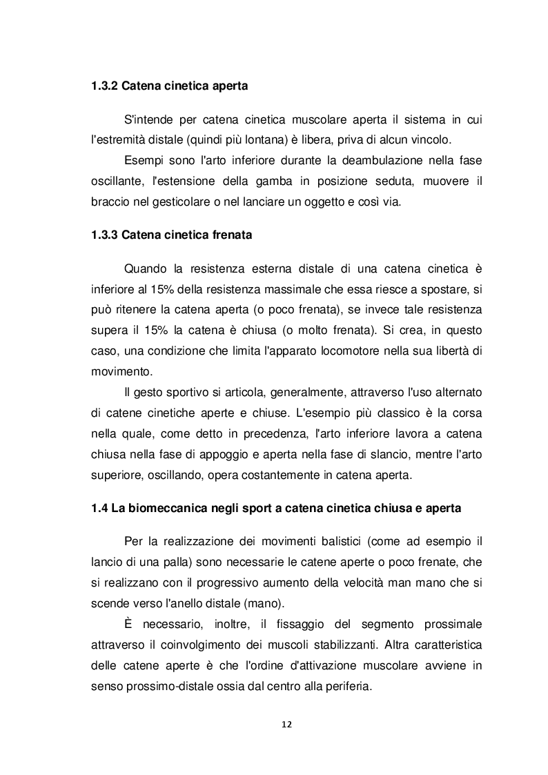 Estratto dalla tesi: Il Biomeccanico: una nuova figura professionale al servizio del calcio
