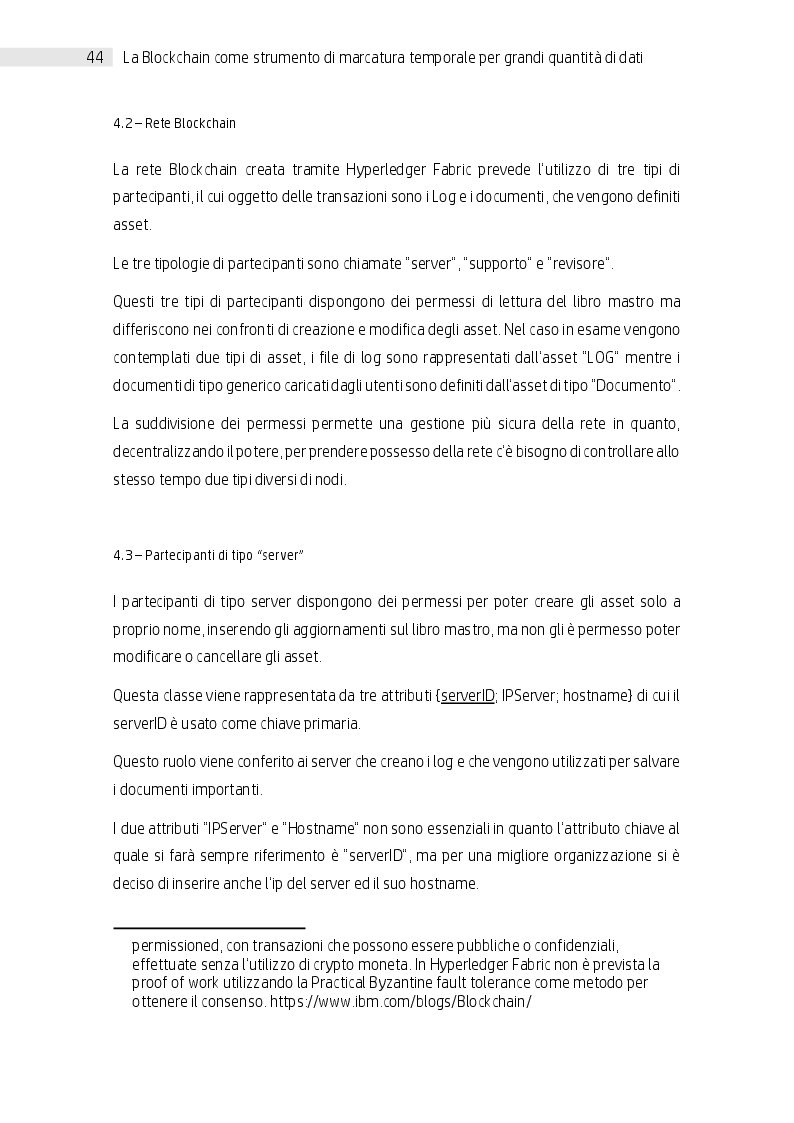 Anteprima della tesi: La Blockchain come strumento di marcatura temporale per grandi quantità di dati, Pagina 4
