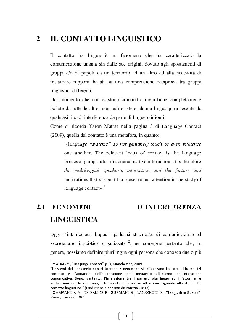 Anteprima della tesi: Gli anglicismi nella lingua italiana, Pagina 4