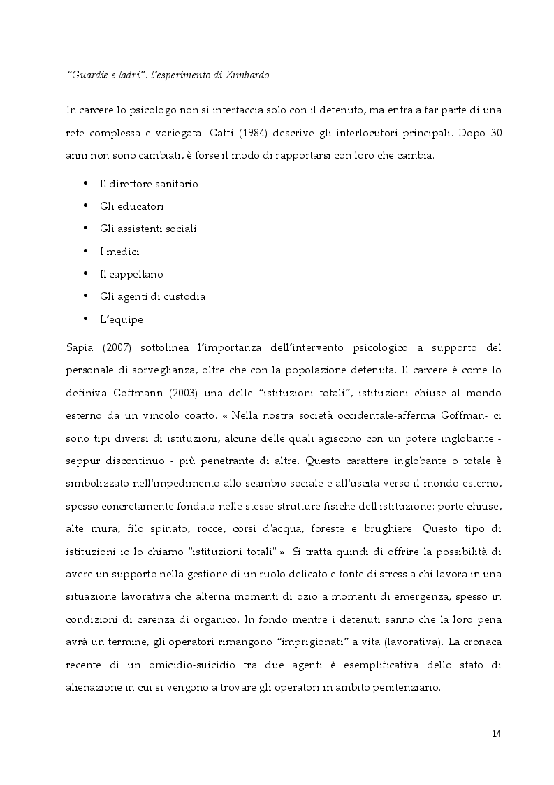 Anteprima della tesi: L'intervento in ambito penitenziario: una sfida per il terapeuta sistemico relazionale, Pagina 6