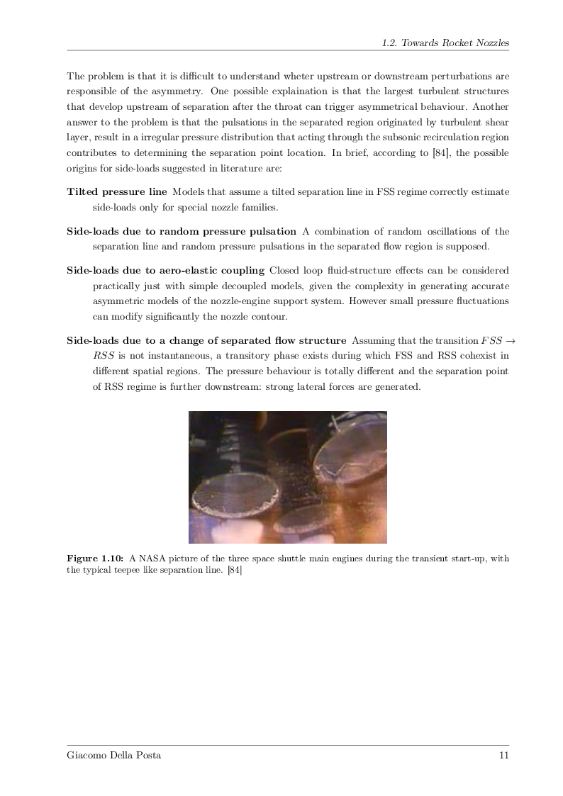 Anteprima della tesi: Detached-Eddy Simulation of Shock Wave/Boundary-Layer Interactions in a Planar Transonic Nozzle, Pagina 10