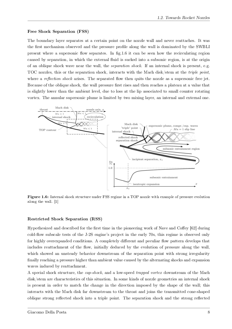 Anteprima della tesi: Detached-Eddy Simulation of Shock Wave/Boundary-Layer Interactions in a Planar Transonic Nozzle, Pagina 9