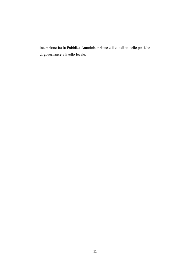 Anteprima della tesi: La nuova governance digitale. Come cambiano le politiche territoriali nell'era del web 2.0., Pagina 10
