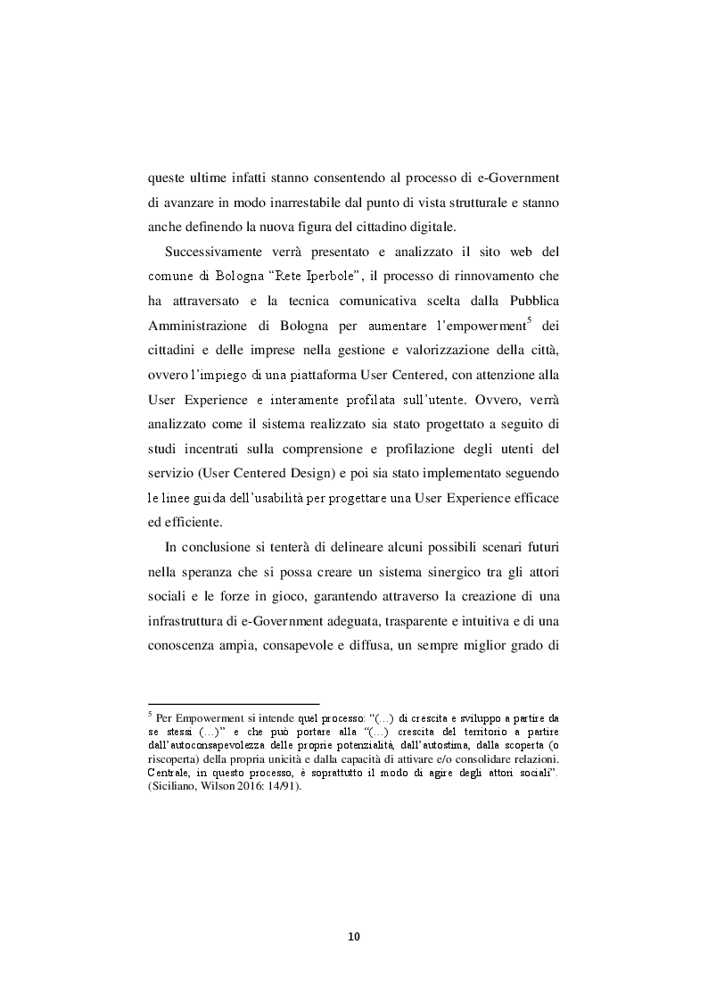 Anteprima della tesi: La nuova governance digitale. Come cambiano le politiche territoriali nell'era del web 2.0., Pagina 9