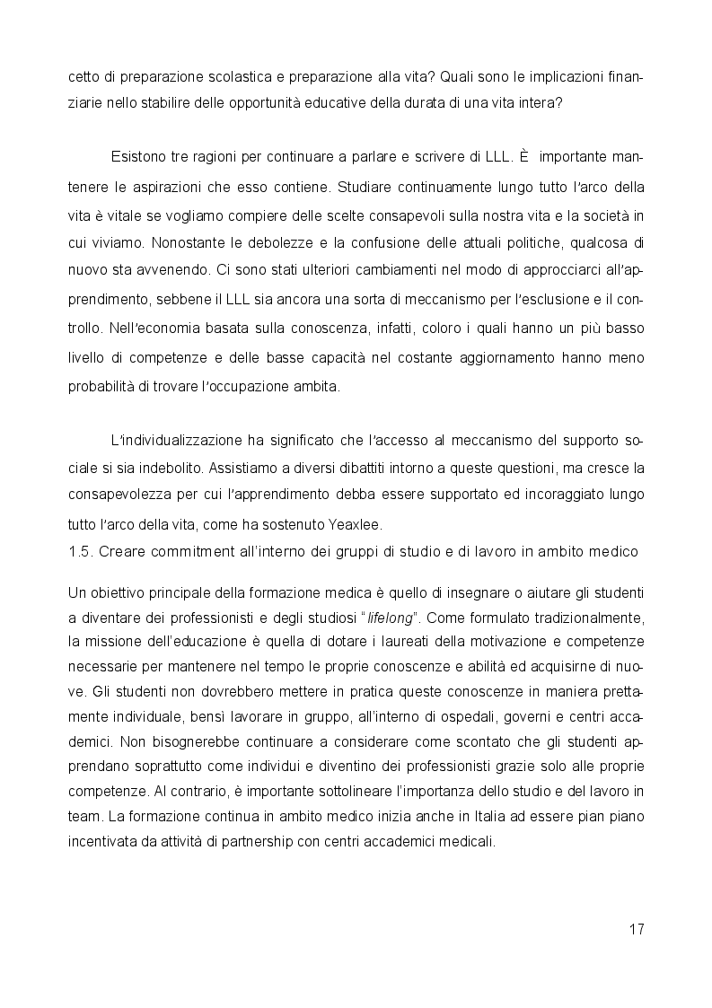 Anteprima della tesi: Medicina narrativa: un nuovo approccio nella formazione degli studenti in medicina presso l'Università degli studi di Milano Bicocca, Pagina 4
