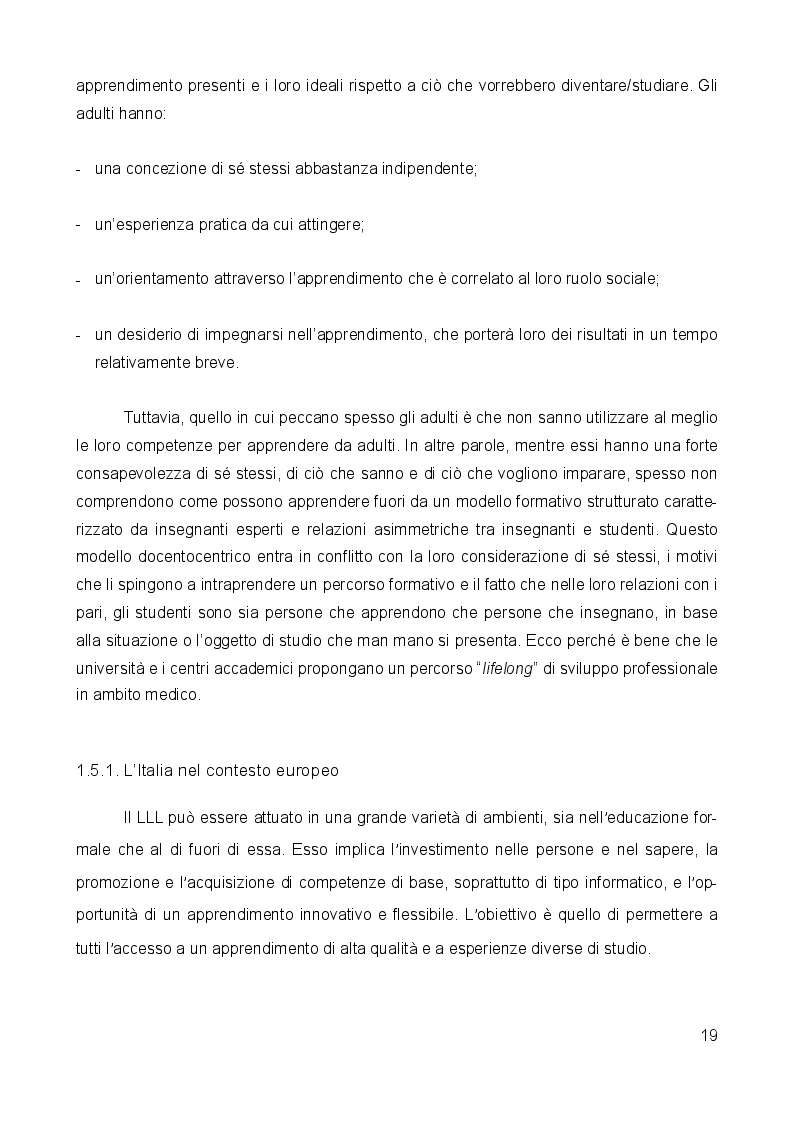 Anteprima della tesi: Medicina narrativa: un nuovo approccio nella formazione degli studenti in medicina presso l'Università degli studi di Milano Bicocca, Pagina 6
