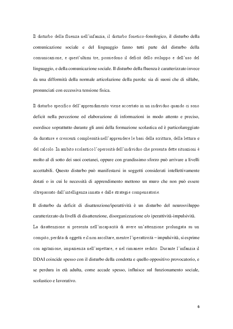 Anteprima della tesi: Il ruolo dell'educatore ed il disturbo da deficit di attenzione/iperattività, Pagina 5