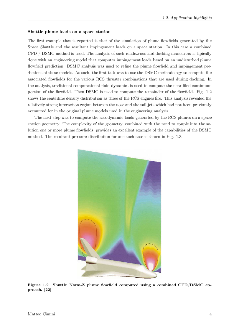 Anteprima della tesi: Numerical Simulations of Rarefied Gas Flow with ''Direct Simulation Monte Carlo'' Method, Pagina 3