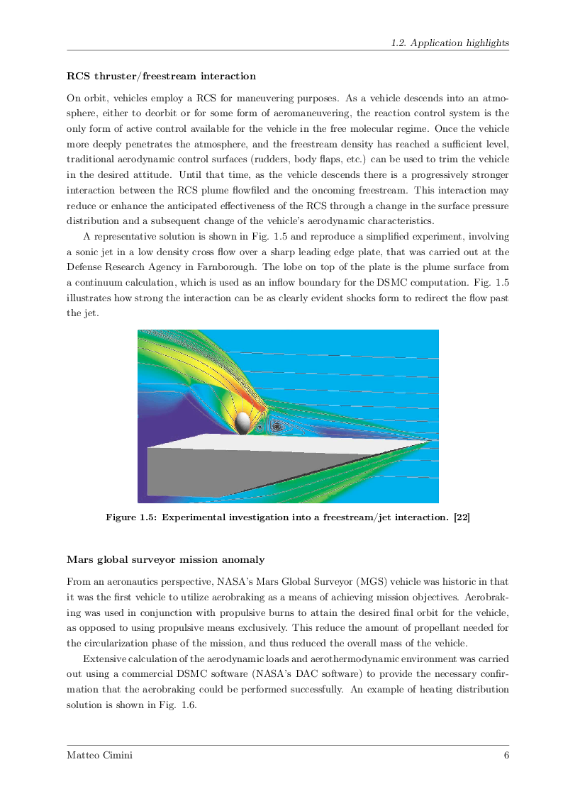 Anteprima della tesi: Numerical Simulations of Rarefied Gas Flow with ''Direct Simulation Monte Carlo'' Method, Pagina 5