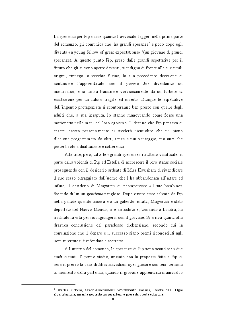 Estratto dalla tesi: Le riscritture del romanzo di "Dickens Grandi Speranze: Mister Pip e Jack Maggs"